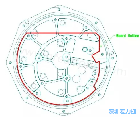 根據(jù)特定的機械規(guī)范設(shè)計PCB，以便其能放入防爆容器中-深圳宏力捷