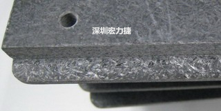 可加工性的合成石，可以用CNC洗出想要的形狀與機構(gòu)，可以媲美鋁合金