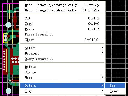 依次按“E、O、S”將原點設置到圖形的左下角